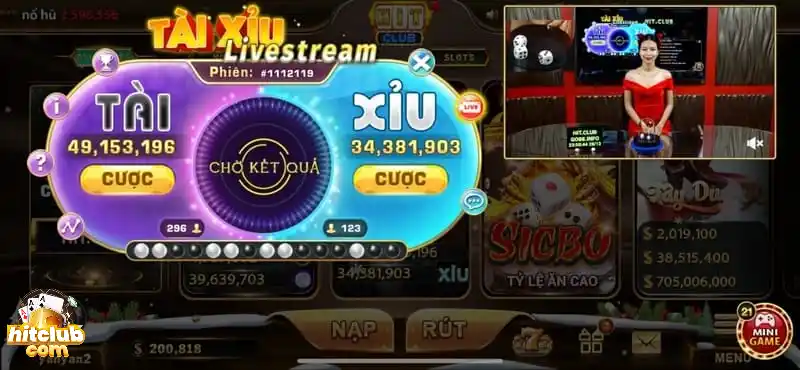 Luật chơi Tài Xỉu Livestream hitclub khá đơn giản và dễ hiểu